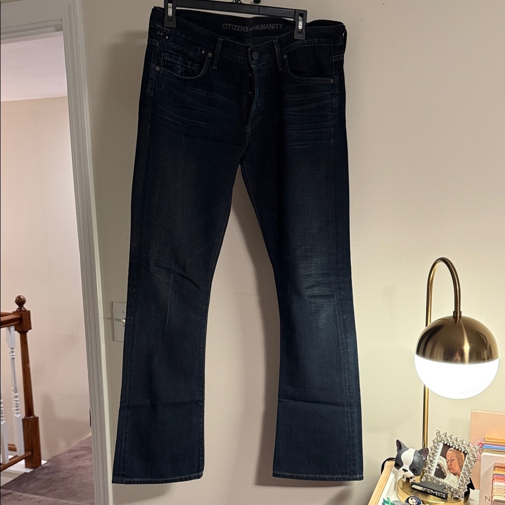 Citizens of Humanity Riley Boy Boot Button Fly Size 28 Like New